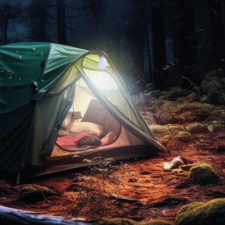 Eko-Light Lampa Solarna Kemp 5W 6500K EKO0549 CZARNY