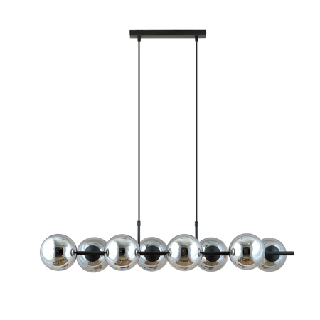 Lampa wisząca RORY 8 Emibig 1207/8 czarny