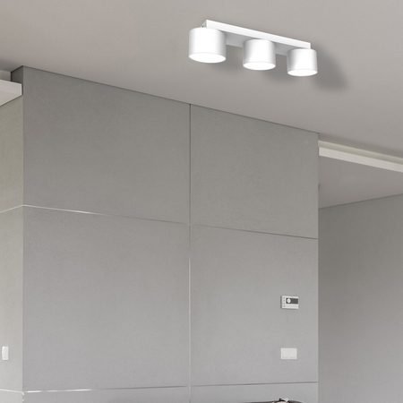 Milagro Lampa sufitowa Dixie 3xGX53 Biały MLP7540 BIAŁY