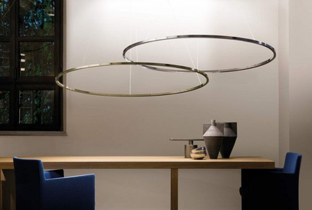 Lampa wisząca Nemo ELPLWW58 Ellisse Mega Uplight