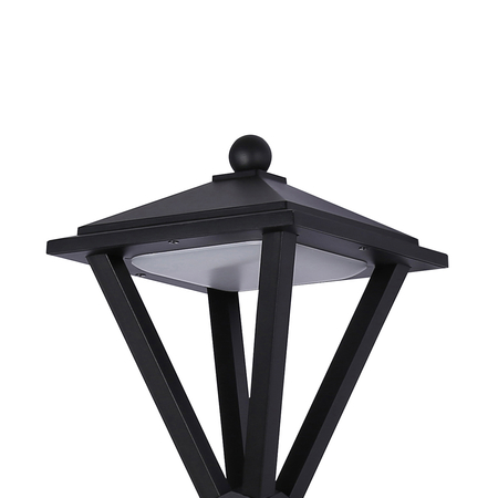 Kinkiet zewnętrzny Italux OWL-22474-BK Czarny piaskowany