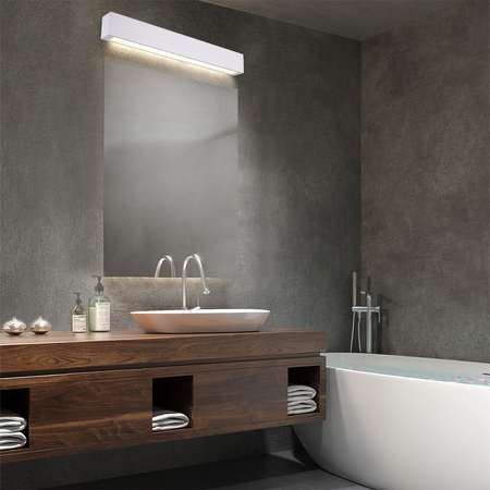 Kinkiet Ibros duży 4000K 1xLED biały IP44 GS-LWA-12W WH