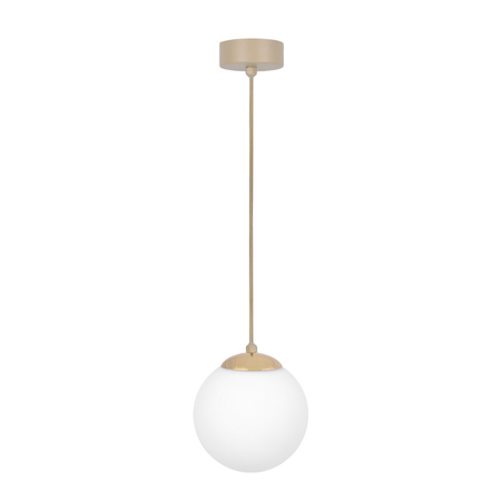 Lampa wisząca Kaja SAVIA K-5790 biały, beż, złoty