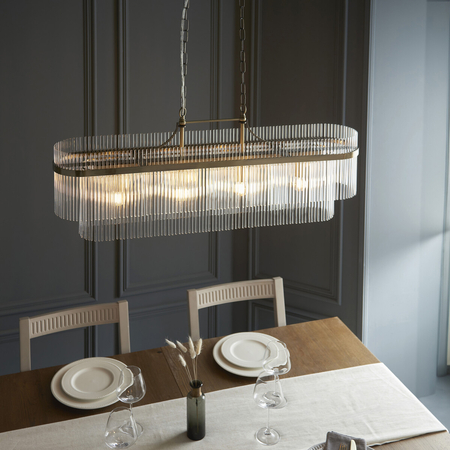 Lampa wisząca Endon Lighting Marietta 112573 mosiądz