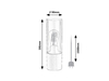 Lampa stołowa Rabalux Ronno 74050 czarny