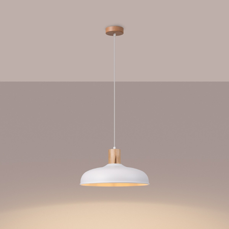 Sollux Lighting Lampa wisząca INDY biała SL.1323