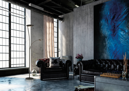 Lampa podłogowa ZENIT brąz LED 30W+10W+7W 3000K ściemnialna