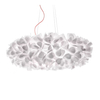 Lampa wisząca Slamp CLIZIA 130 - MAMA NON MAMA WHITE - RED WIRE XXL CLISXXLMNM01R00000EU biały