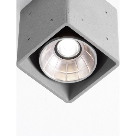 Lampa zewnętrzna wisząca Luces Exclusivas TRAVONO LE75180 szary i odcienie szarości