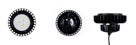 Lampa LED Greenie HighBay Flat 100W Philips 3030/MeanWell 5 lat gwarancji Biała Naturalna 130lm/W