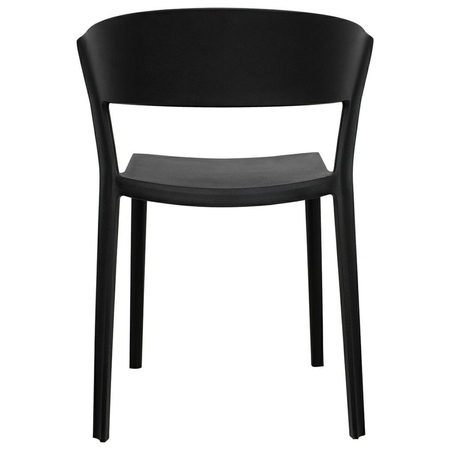 Krzesło JASPER czarne - polipropylen