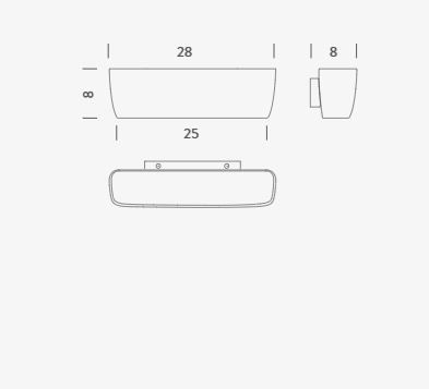 Kinkiet Nemo FLALBW33 Flaca Moca
