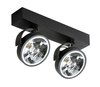 Lampa sufitowa JERRY 2 12V BLACK Azzardo AZ1368 czarny