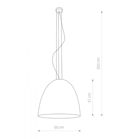 Lampa wisząca Nowodvorski 9023 Egg L