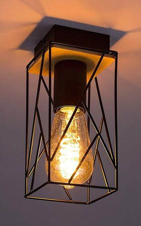 Lampa sufitowa Rabalux Boire 71021 czarny