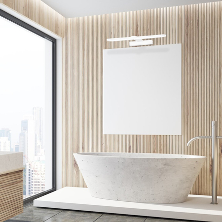 Milagro Kinkiet Splash 40cm 8W LED Biały ML5617 BIAŁY