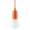 Sollux Lighting Lampa wisząca DIEGO 1 pomarańczowy SL.0584