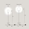 Lampa podłogowa Foscarini 244031EB-10 Rituals 1 terra