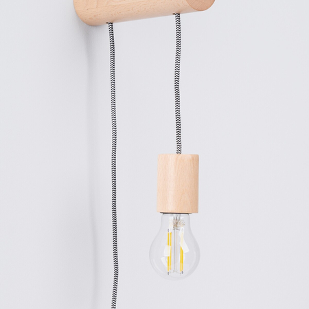 Sollux Lighting Kinkiet NIMBI E27 z włącznikiem SL.1644