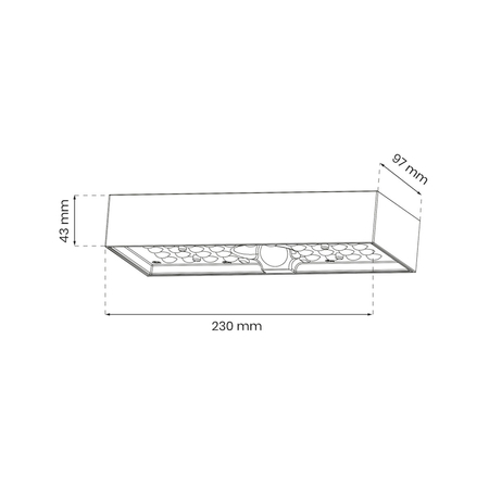Eko-Light Lampa Solarna Brick 6W 800lm 4000K EKO9181 CZARNY