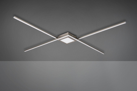 Lampa sufitowa Trio 674410307 srebrny
