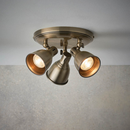 Spot Endon Lighting Westbury 76279 mosiądz
