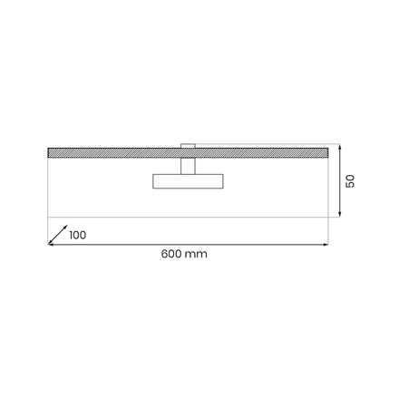 Milagro Kinkiet PRADO Chrome 11W LED 3000K ML1004