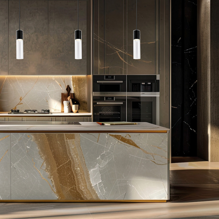 Milagro Lampa Wisząca Ricky Czarny 1xGU10 ML1088 CZARNY