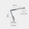 Lampa stołowa Fontana Arte F810700200NENE Naska