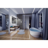 Eko-Light PROFIL ALUMINIOWY SREBRNY TYP T 1m + KLOSZ MLECZNY EKPR5382