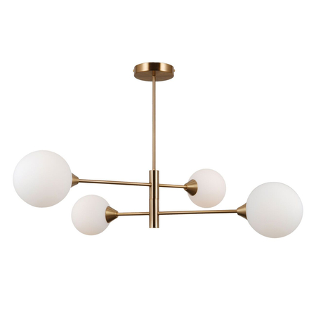 Lampa wisząca Italux Evora PND-55342-4-HB Mosiądz miodowy