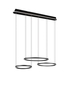 Lampa wisząca Trio 323610332 czarny