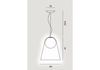 Lampa wisząca Foscarini 285007/3-15 Satellight
