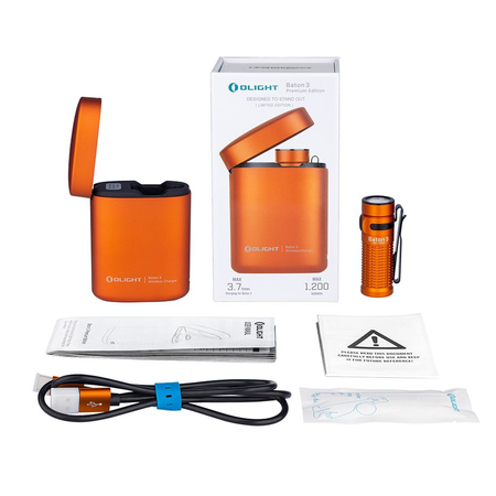 Latarka Olight Baton 3 Limited Premium Edition Orange