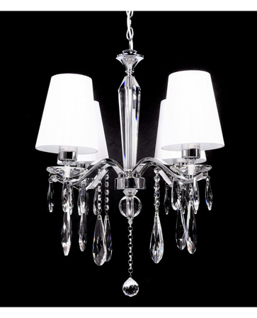 Żyrandol Lumina Deco LDP-1726-4-WT Alessia W4