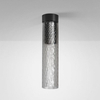 Lampa natynkowa AQForm Modern Glass Tube LED 230V SR Surface Czarny Struktura
