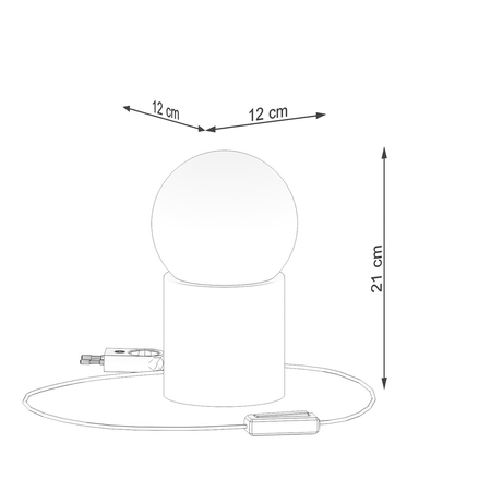 Sollux Lighting Lampka biurkowa BOOMO SL.1193