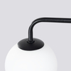 Sollux Lighting Kinkiet ASTRAL 1 czarny SL.1661