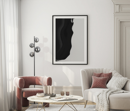 Lampa podłogowa Italux FL-406007-4-BCR czarny perłowy