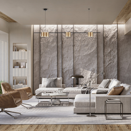 Milagro Lampa wisząca (listwa) GENESIS BLACK GOLD 7xGU10 ML0372 CZARNY / ZŁOTY