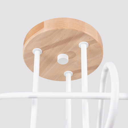 Sollux Lighting Żyrandol EMBER 3 biały SL.1474