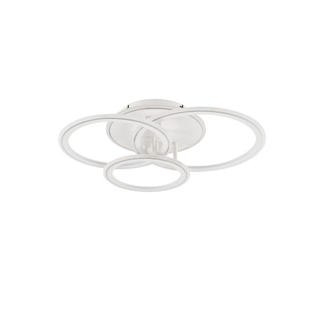 Lampa sufitowa Zuma Line MS238130-WH LUNAR LAMPA SUFITOWA BIAŁA-CHROM/WHITE-CHROME