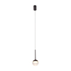 Lampa wisząca Maxlight P0416 czarny/chrom
