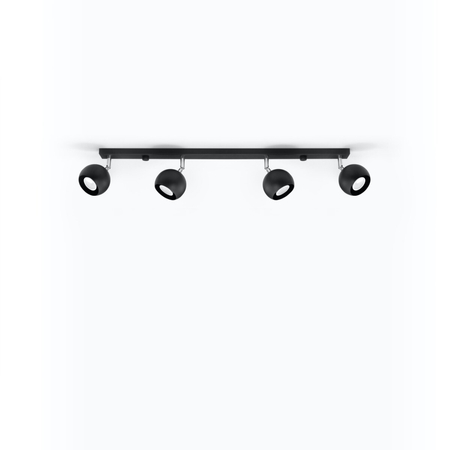 Sollux Lighting Plafon OCULARE 4L czarny SL.0447