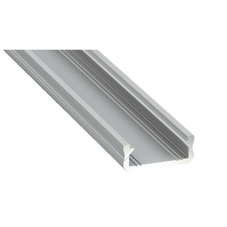 Eko-Light PROFIL ALUMINIOWY CZARNY TYP Z 1m + KLOSZ MLECZNY EKPR6381