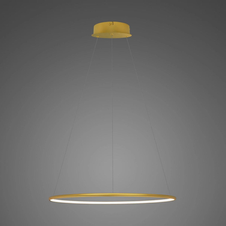 Lampa wisząca Ledowe Okręgi No.1 40cm 3k złota Dali
