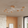 Sollux Lighting Żyrandol TIMBO 8 biały SL.1667