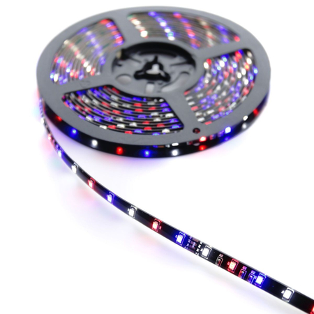 Taśma LED do uprawy roślin TL214RBW czerwony niebieski biały krążek 5m [3 lata gwarancji]