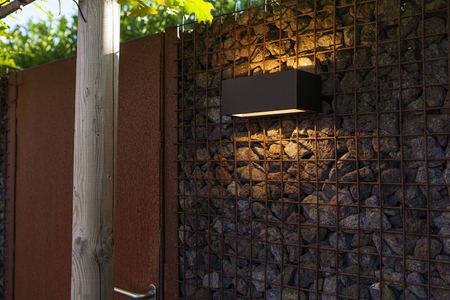 Kinkiet zewnętrzny Lutec GEMINI 5189112012 czarny