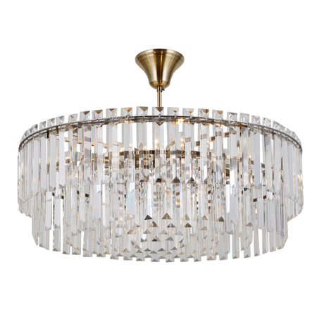 Lampa wisząca Italux PND-22320-8-ABR Brąz antyczny